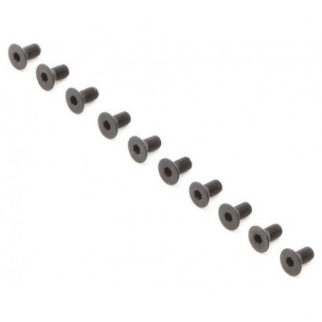 Flat Head Screws, M3 x 6mm...