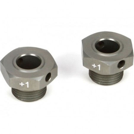 Wheel Hexes, +1mm wider...