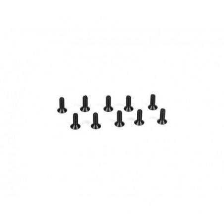 Flathead Screws, M2 x 6mm (10)