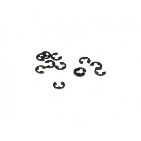 E-Clips, 3mm Shaft (12)
